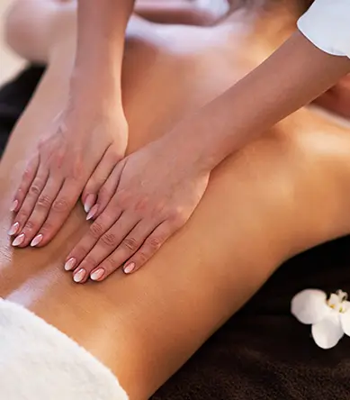 Massage du corps lors de la formation